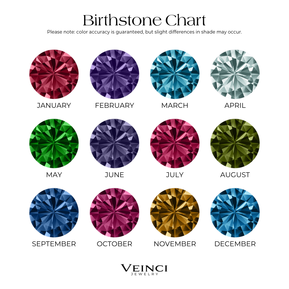 Dainty Name & Teardrop Birthstone Necklace