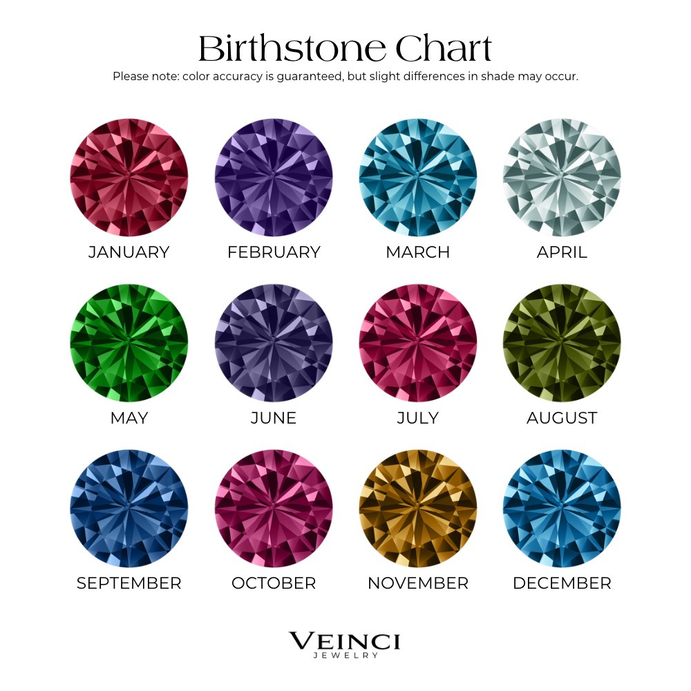 Personalized Leaf Birthstone & Name Family Bangle Bracelet