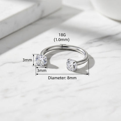 18G Horseshoe Nose Ring