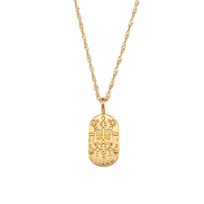 Dainty Zodiac Tarot Inspired Necklace