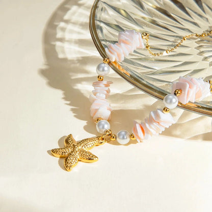 18k Boho Oceanic Sea Shell Necklaces