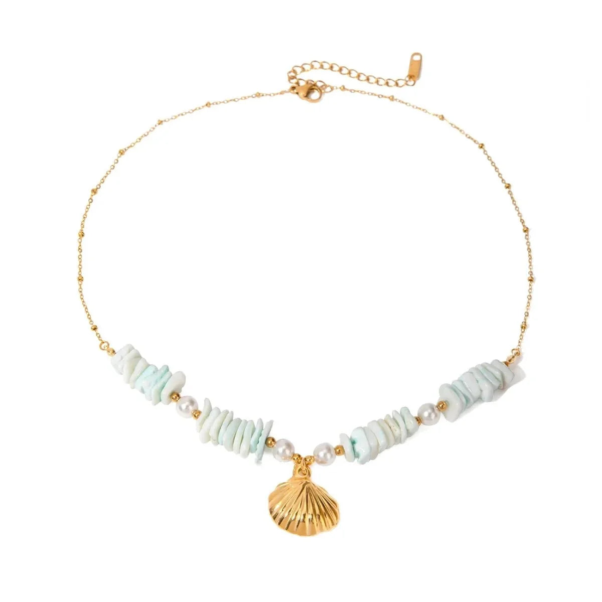 18k Boho Oceanic Sea Shell Necklaces