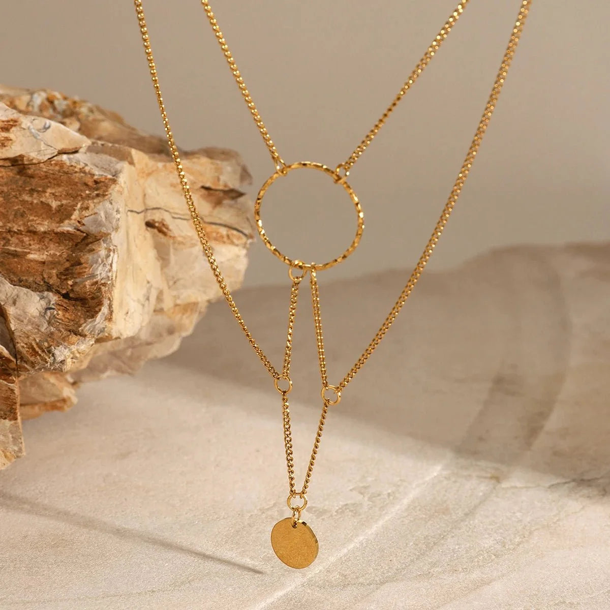 18k Dainty Layered Constellation Necklace