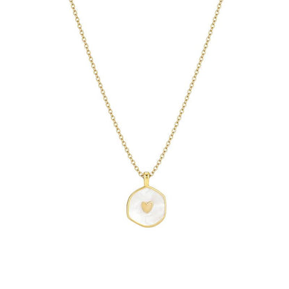 Dainty Feminine Heart Necklace
