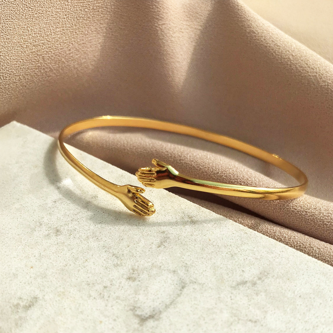Romantic Warm Hug Bangle Bracelet