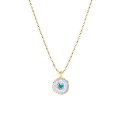Dainty Feminine Heart Necklace