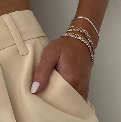 5pc Classic Bracelets Stack