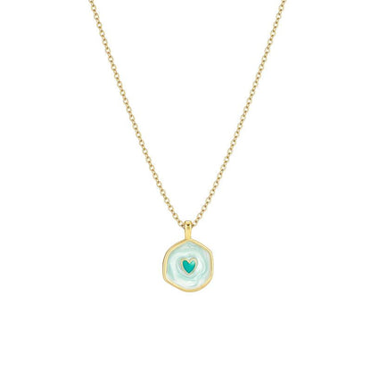 Dainty Feminine Heart Necklace