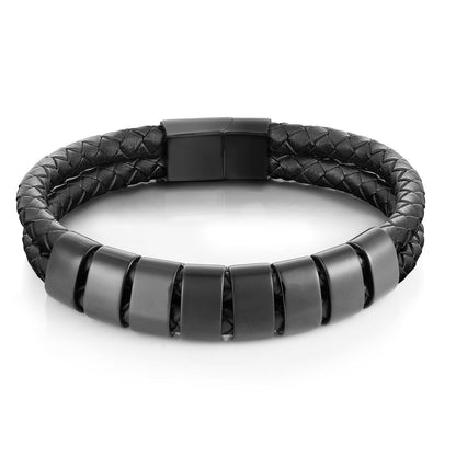 Minimal Personalized Name(s) Leather Bracelet