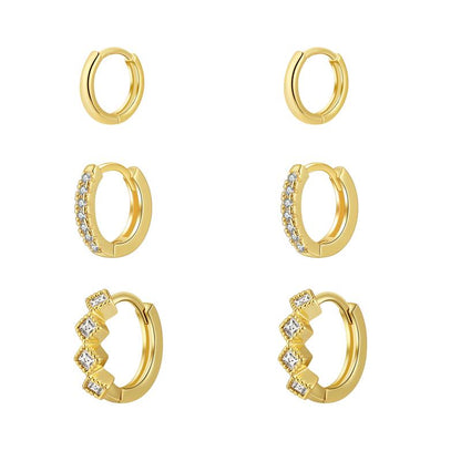3pc Elegant Earrings Sets