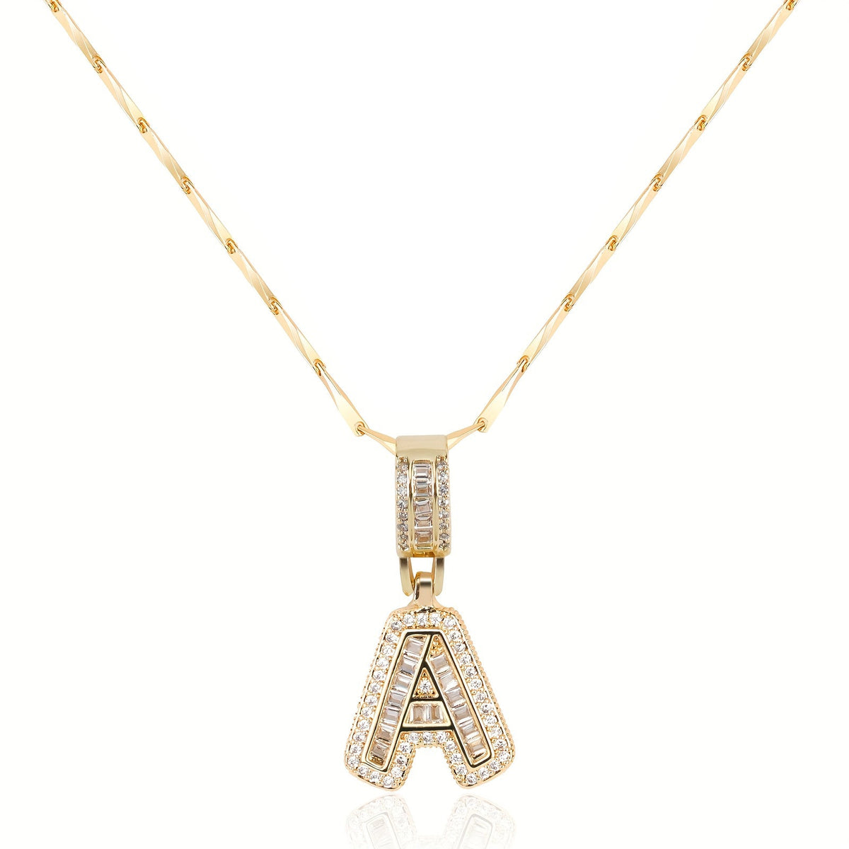 Bold Initial Necklace