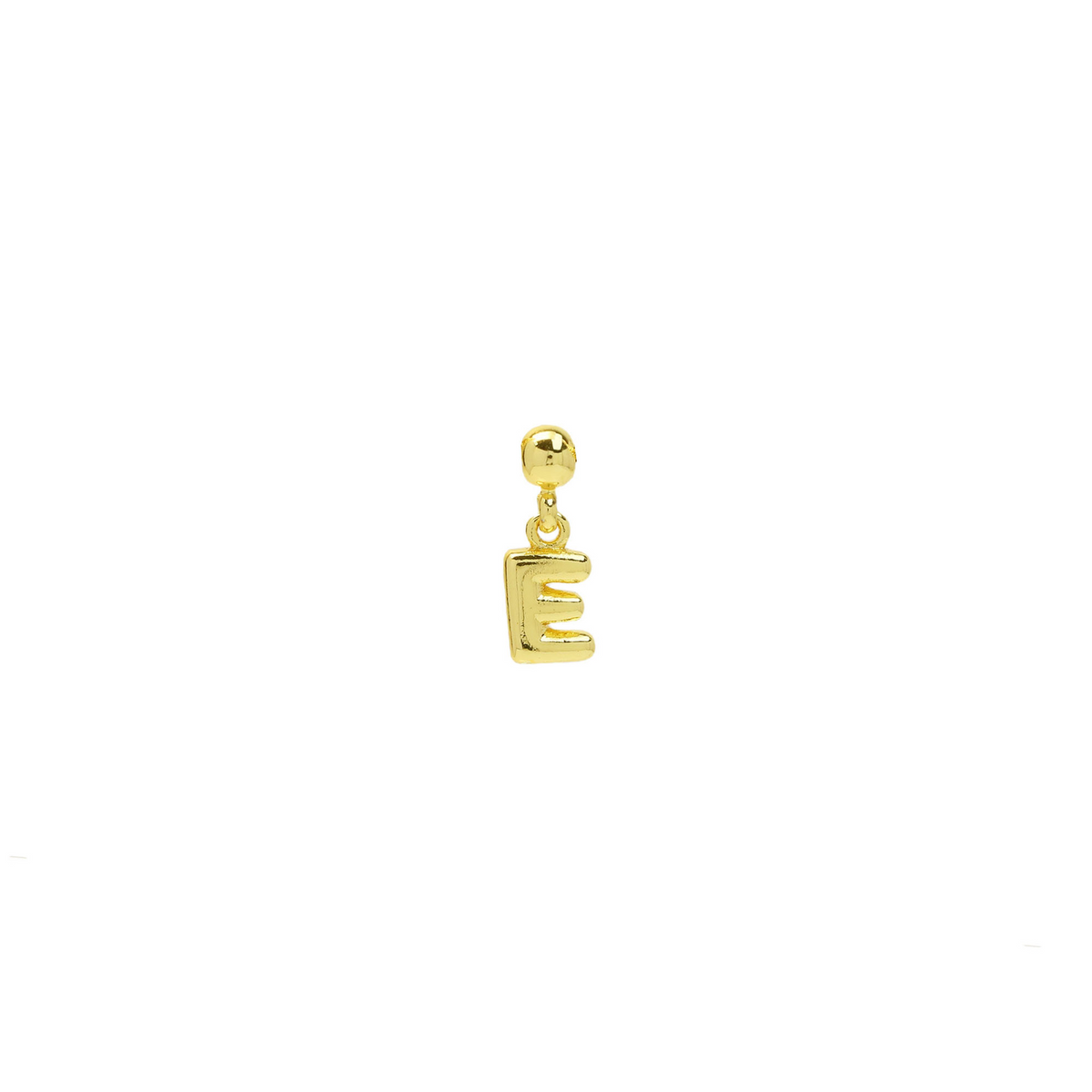 Dainty Satellite Bubble Letter Name Necklace