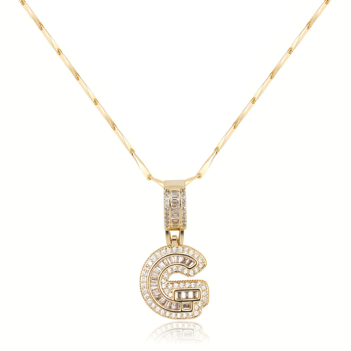 Bold Initial Necklace
