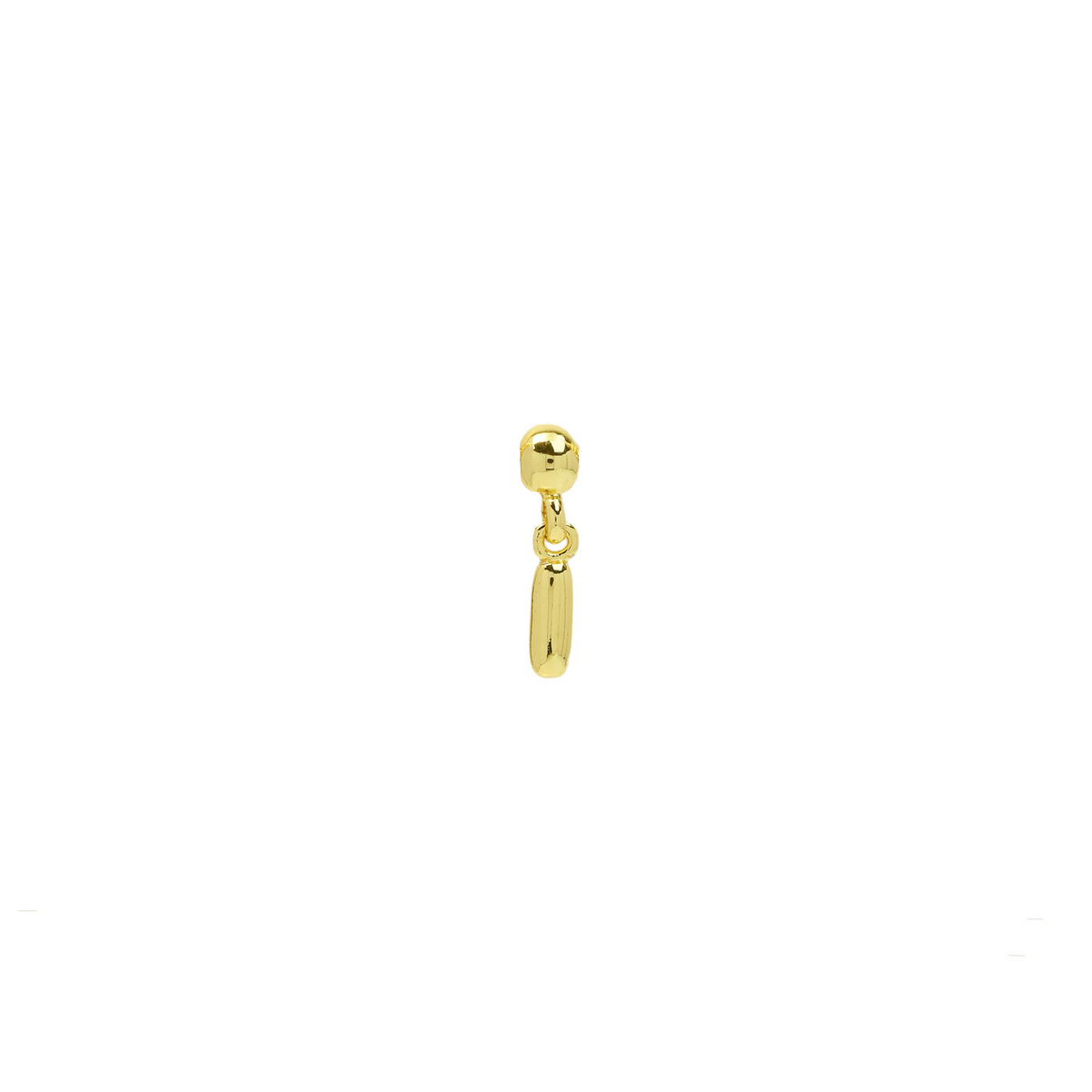 Dainty Satellite Bubble Letter Name Necklace
