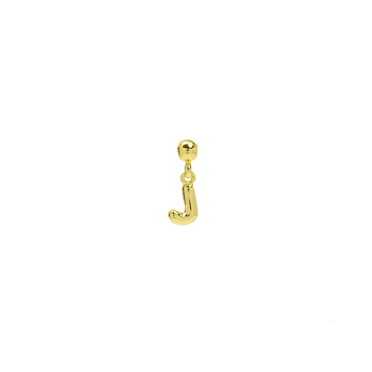 Dainty Satellite Bubble Letter Name Necklace