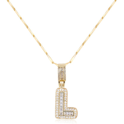 Bold Initial Necklace