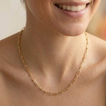 Veinci Classics Paperclip Necklace