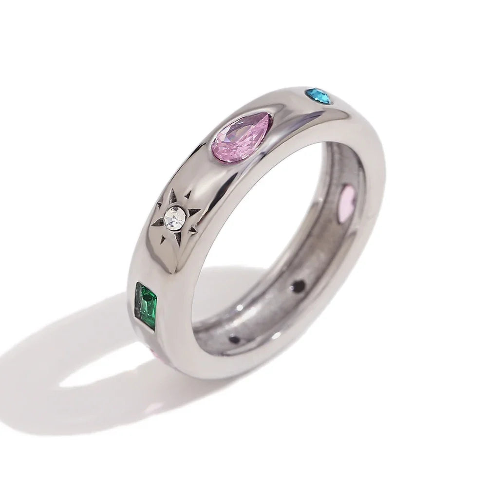 18k Gem Pop Ring