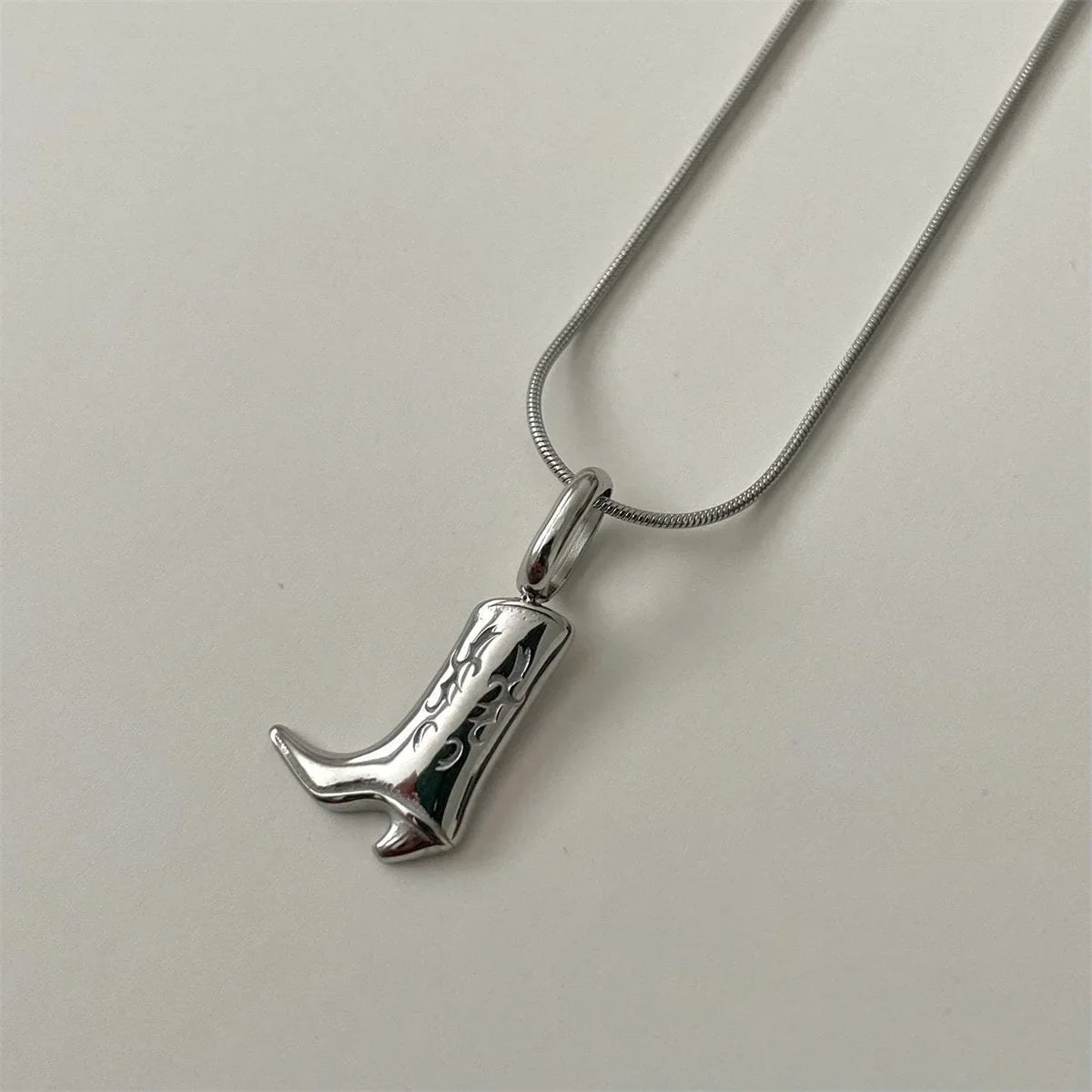Dainty Country Boot Necklace