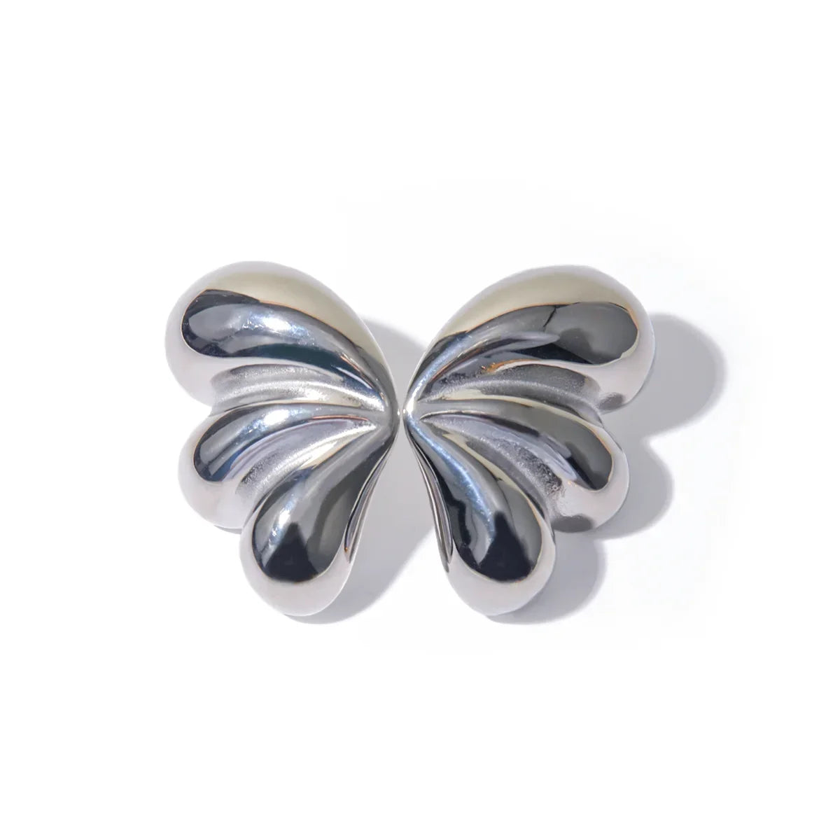 Elegant Three Petal Symmetrical Earrings