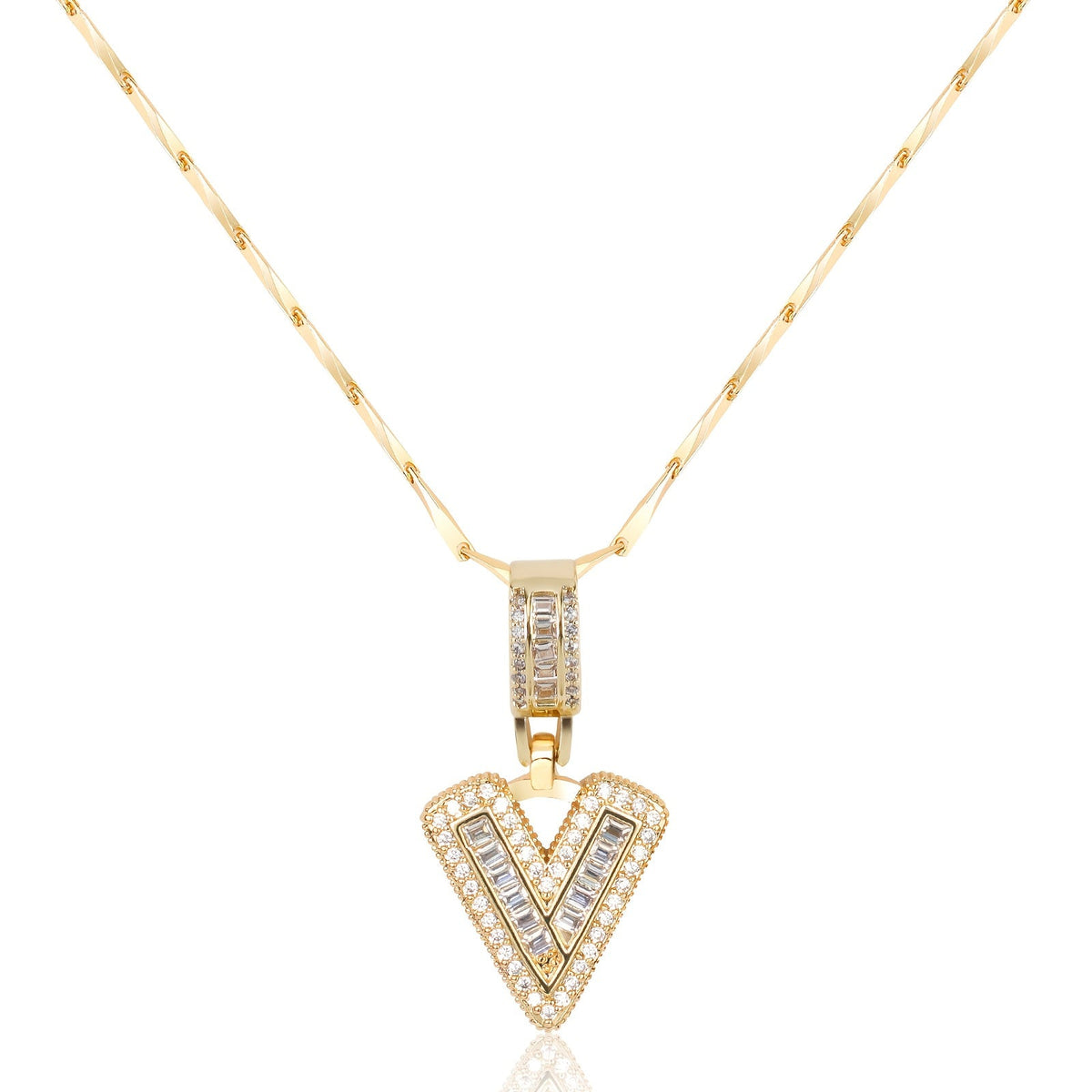 Bold Initial Necklace