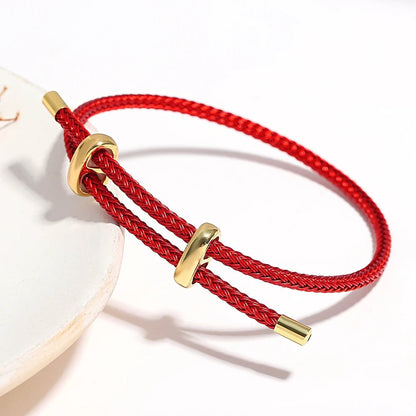 Classy Adjustable Rope Bracelets