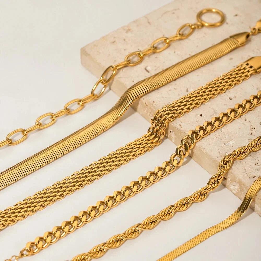 Classy Gold Mix & Match Bracelets