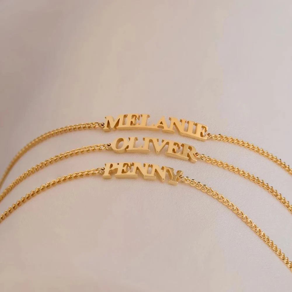 Customized Name Chain Bracelet