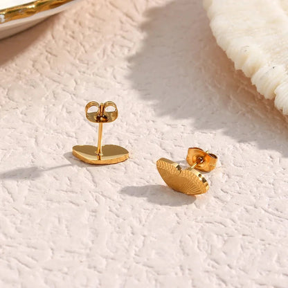 Dainty Butterfly Wings Stud Earrings