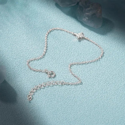 Dainty Chain North Star Bracelet