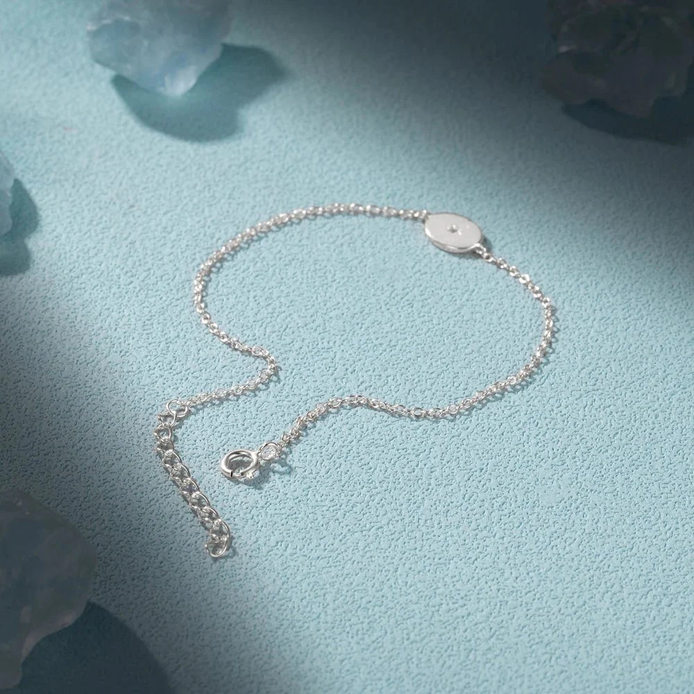 Dainty Chain North Star Bracelet