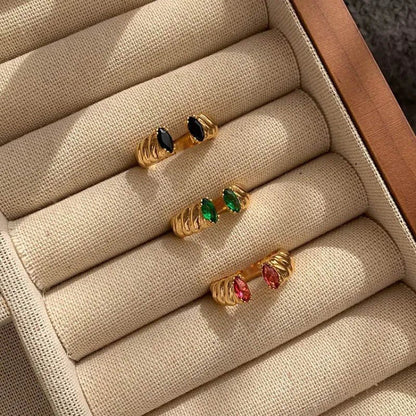 Dual Diamond Wrapped Rings