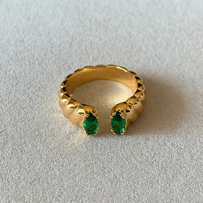 Dual Diamond Wrapped Rings