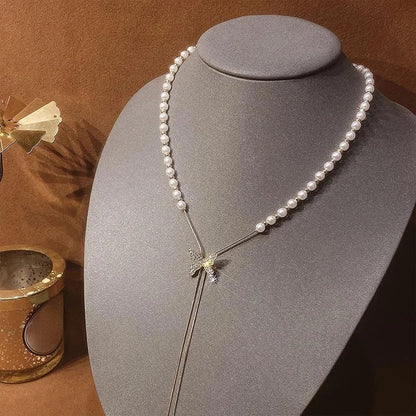 Elegant Adjustable Butterfly Necklace