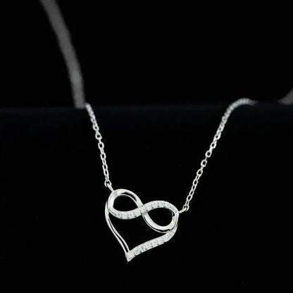 Eternal Love Infinity Heart Necklace