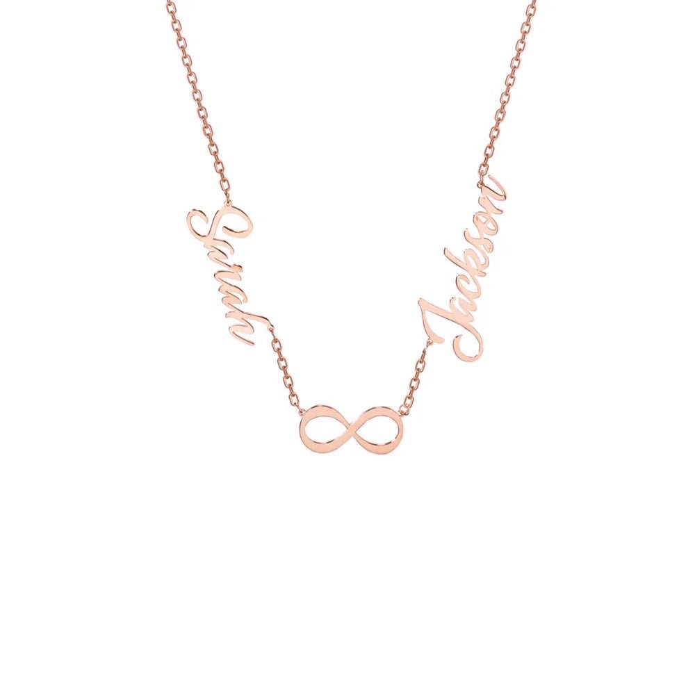 Eternal Love Infinity Name Necklace