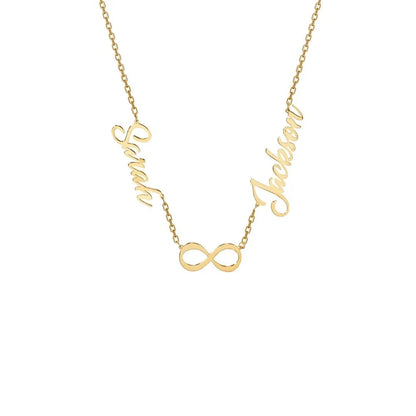 Eternal Love Infinity Name Necklace