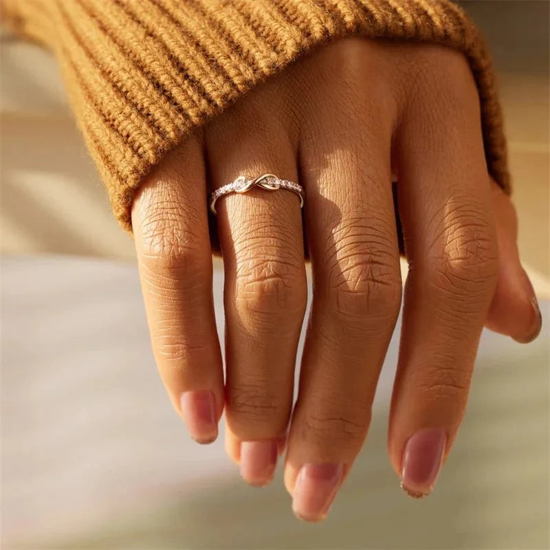 Forever Infinity Diamond Ring