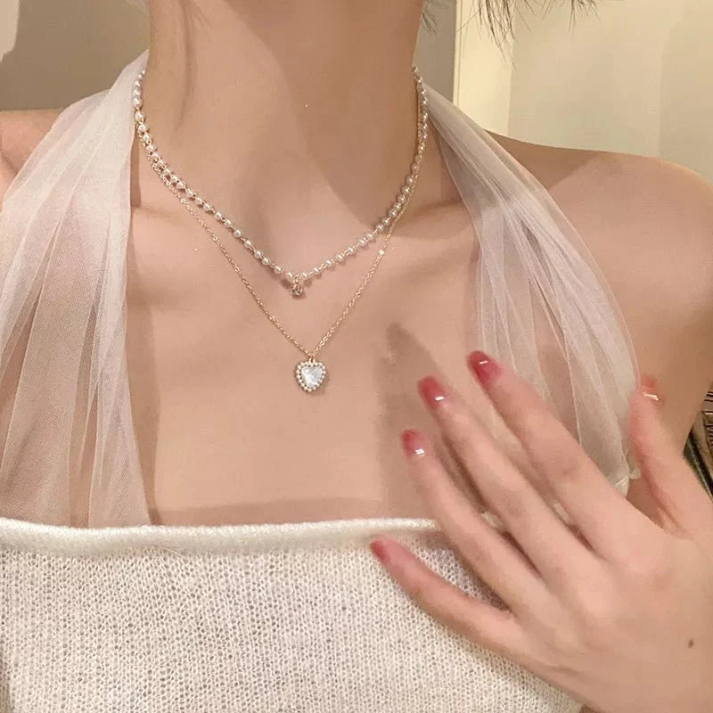 Layered Love Duo Necklace