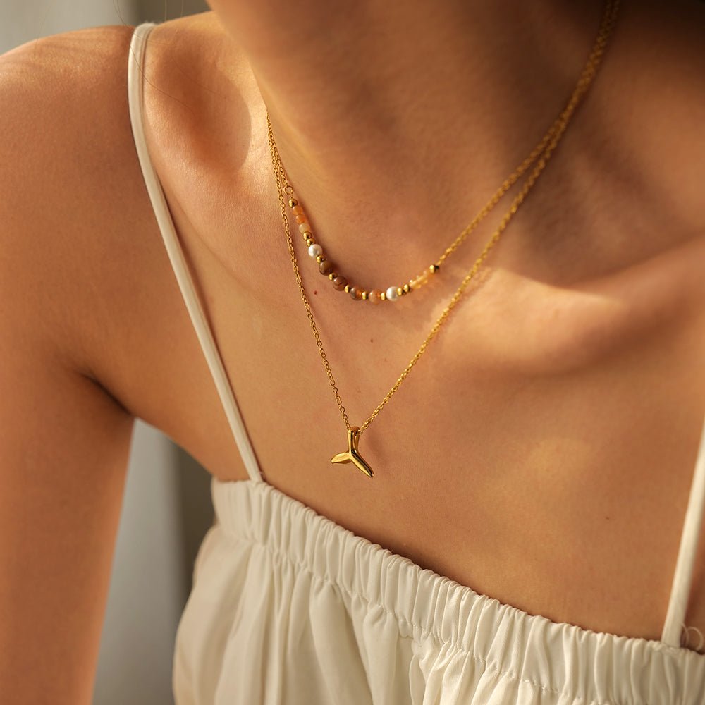 Layered Natures Whale Lux Necklaces
