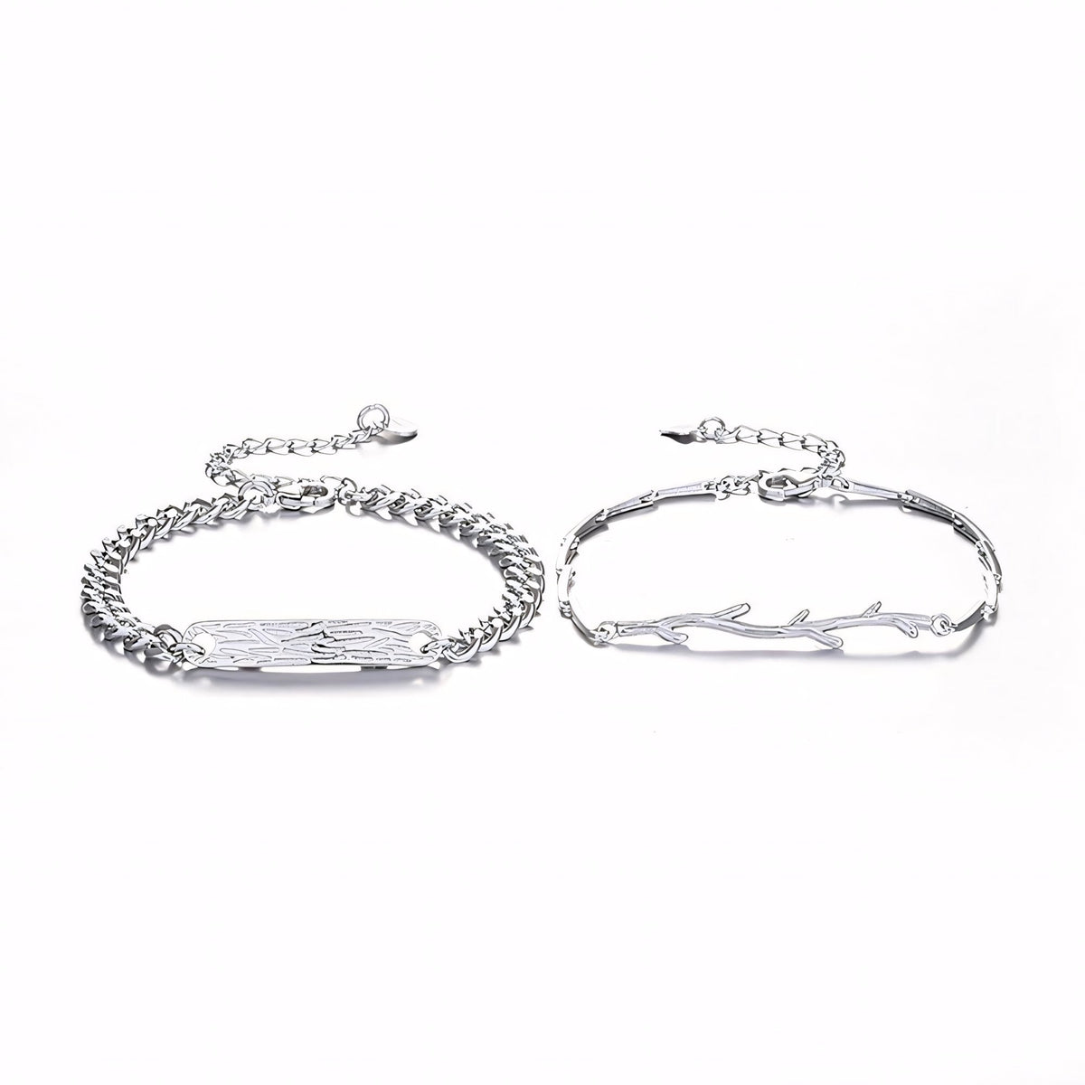 Matching Rooted Love Bracelets