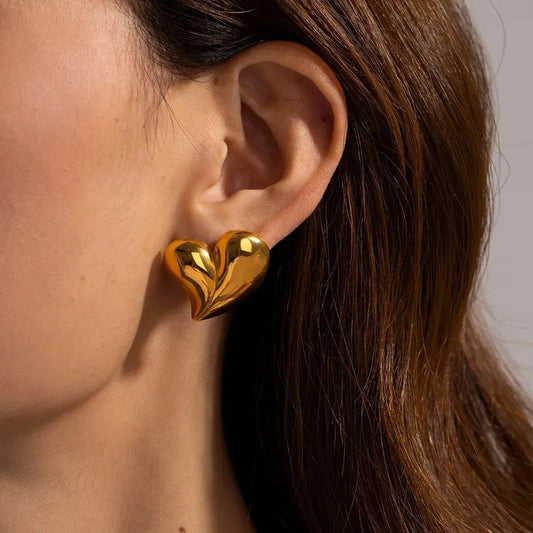 Romantic Love Heart Earrings