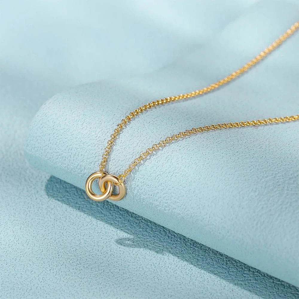 S925 Dainty Forever Linked Necklace