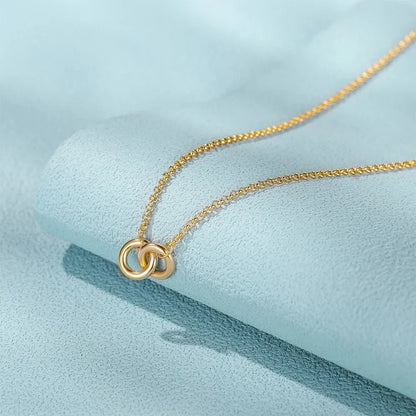 S925 Dainty Forever Linked Necklace