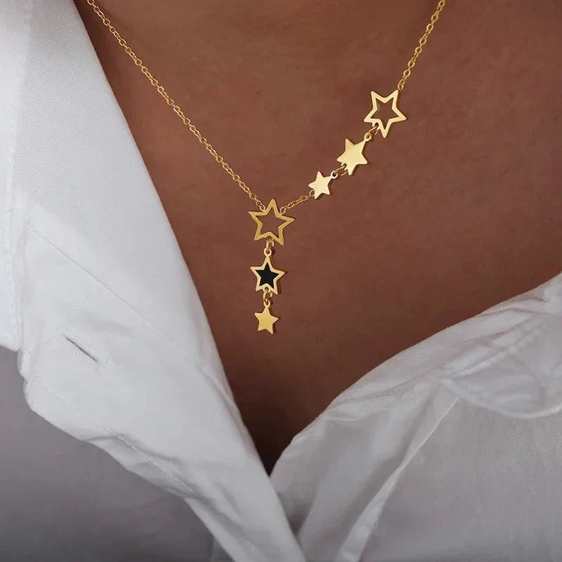 Shooting Star Celestial Necklace