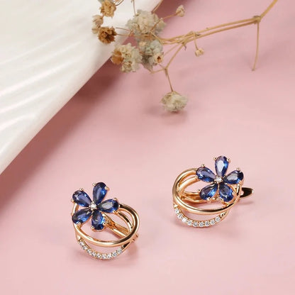 Spring Aurora Floral Earrings