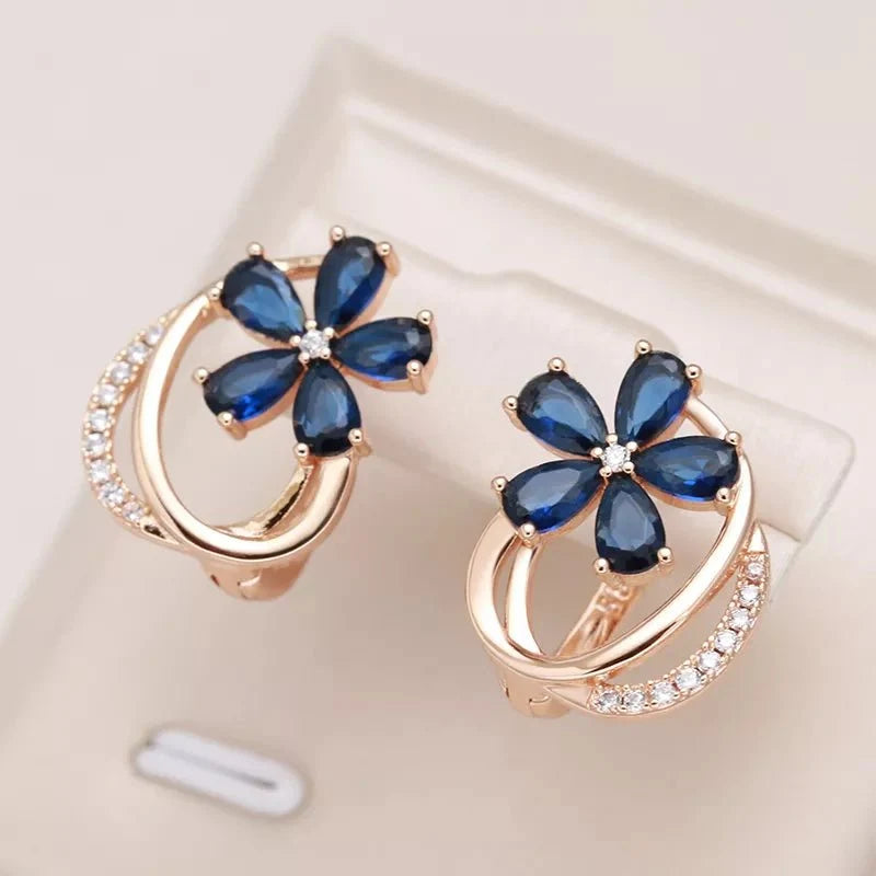 Spring Aurora Floral Earrings