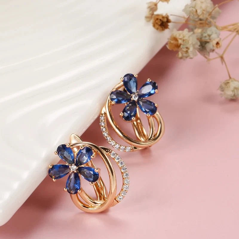 Spring Aurora Floral Earrings