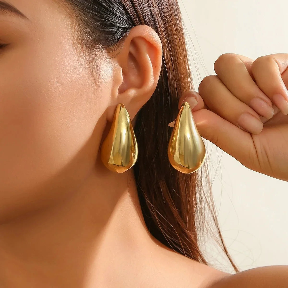 Statement Water Drop Earrings